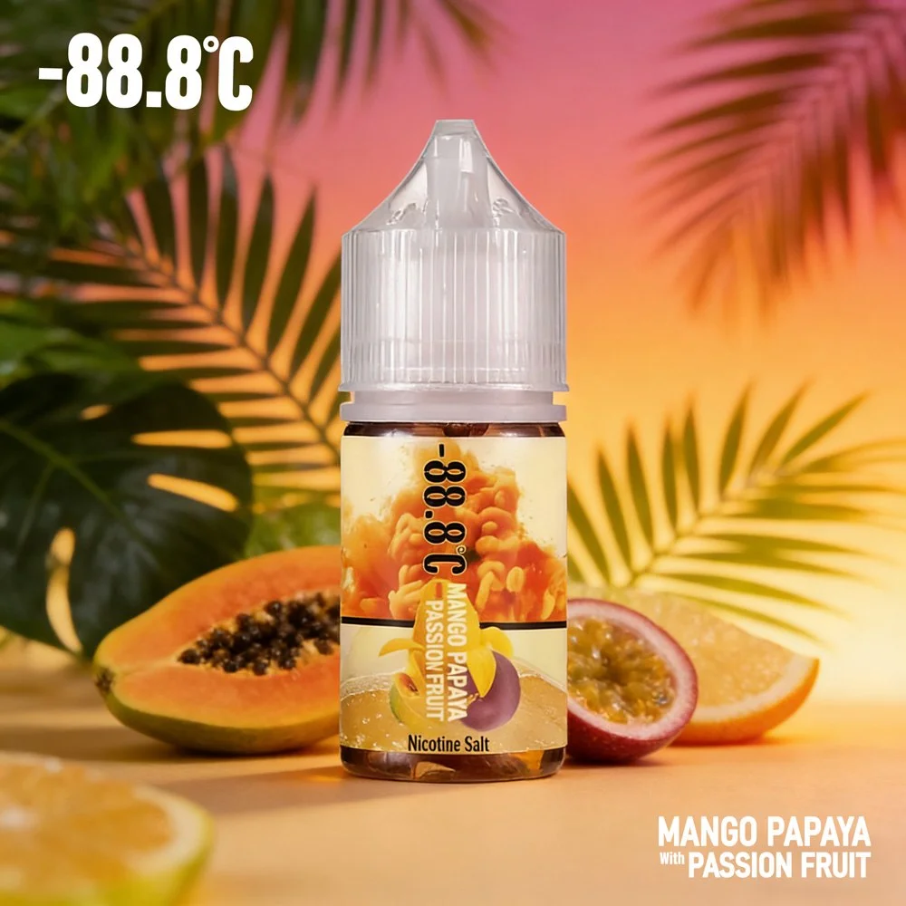 88.8℃煙油回歸30ml（30mg）冰糖雪梨激凍葡萄